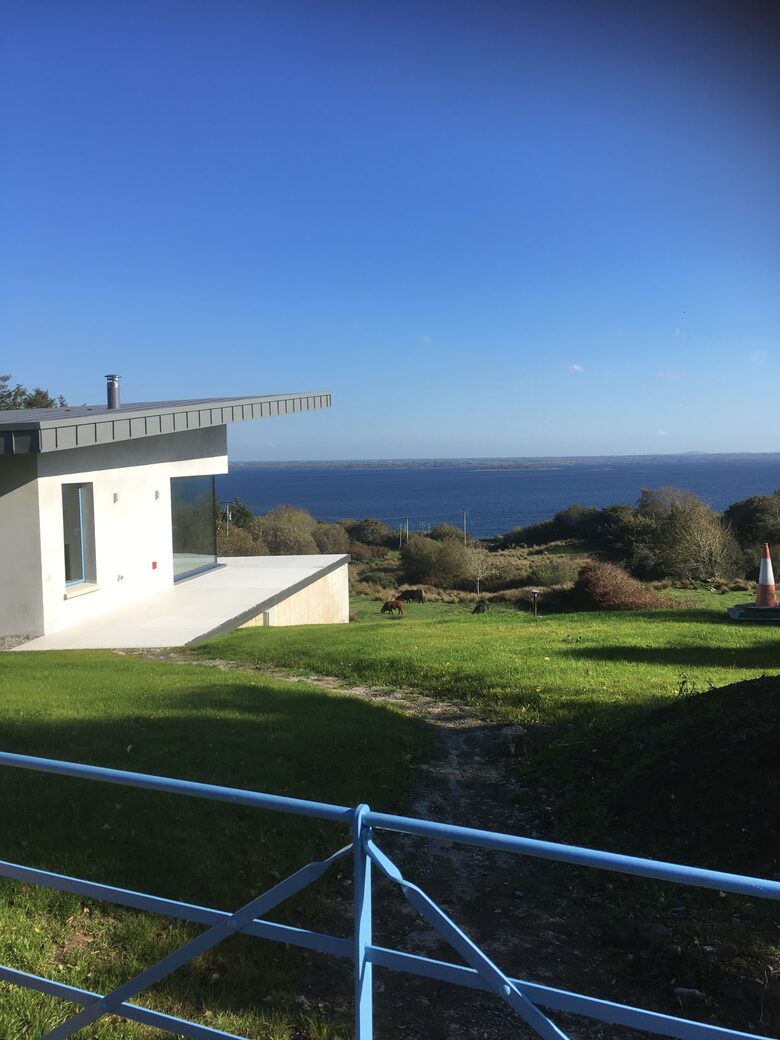 Terrace and garden