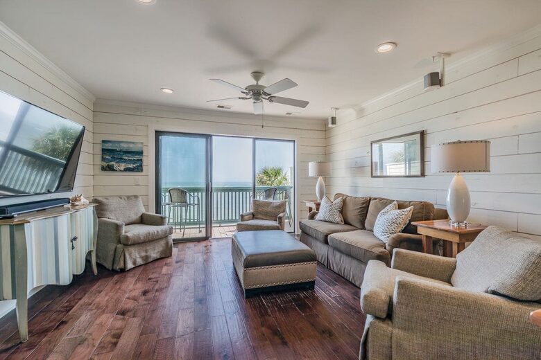 Oceanfront Fripp Island Villa with Golf Cart - Fripp Island, South Carolina