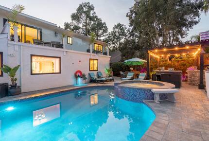 Private Pool, Spa and Outdoor Kitchen Estate in La Jolla - San Diego, California