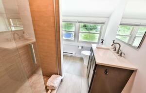 Upstairs Shower and Bathroom