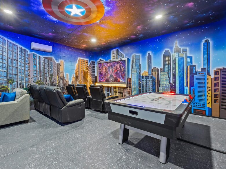 Immersive Disney Themed Retreat with Private Pool in Solterra Resort - Davenport, Florida