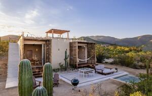 Solar-Powered Desert Retreat with Rooftop Views near La Ventana - El Sargento, Mexico