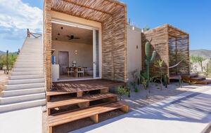 Solar-Powered Desert Retreat with Rooftop Views near La Ventana - El Sargento, Mexico