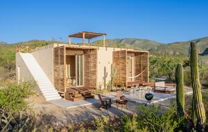 Solar-Powered Desert Retreat with Rooftop Views near La Ventana - El Sargento, Mexico