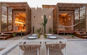 Solar-Powered Desert Retreat with Rooftop Views near La Ventana - El Sargento, Mexico