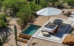 Solar-Powered Desert Retreat with Rooftop Views near La Ventana - El Sargento, Mexico