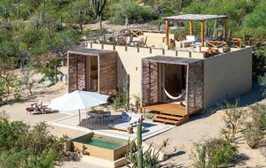 Solar-Powered Desert Retreat with Rooftop Views near La Ventana - El Sargento, Mexico