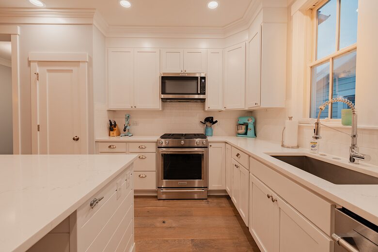 Full chef kitchen