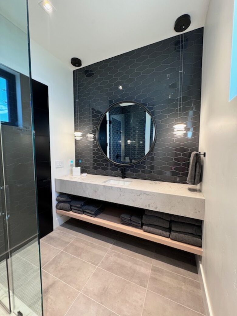 Main level bathroom