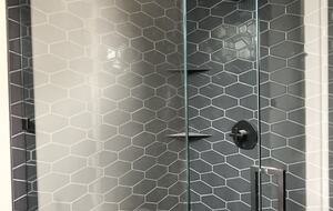 Main level shower
