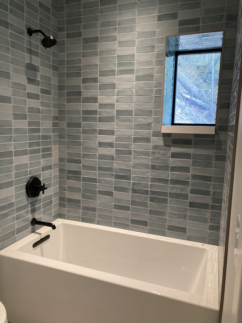 Bunk room bathroom