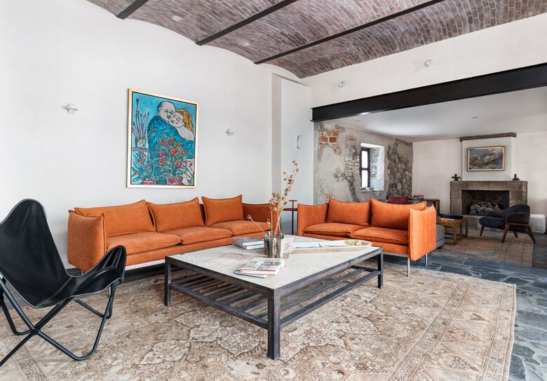 Plenty of room to stretch out or entertain, with pool views