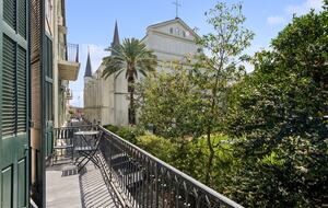 Historic French Quarter Studio with Balcony & Cathedral Views - New Orleans, Louisiana