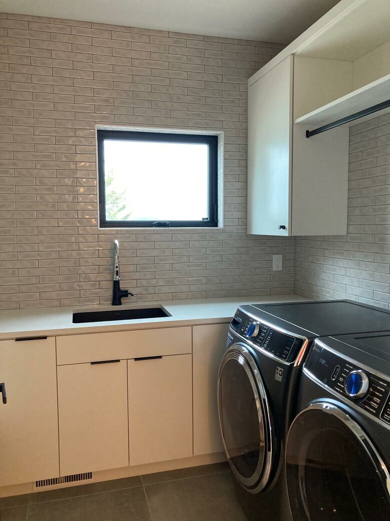 Full laundry room