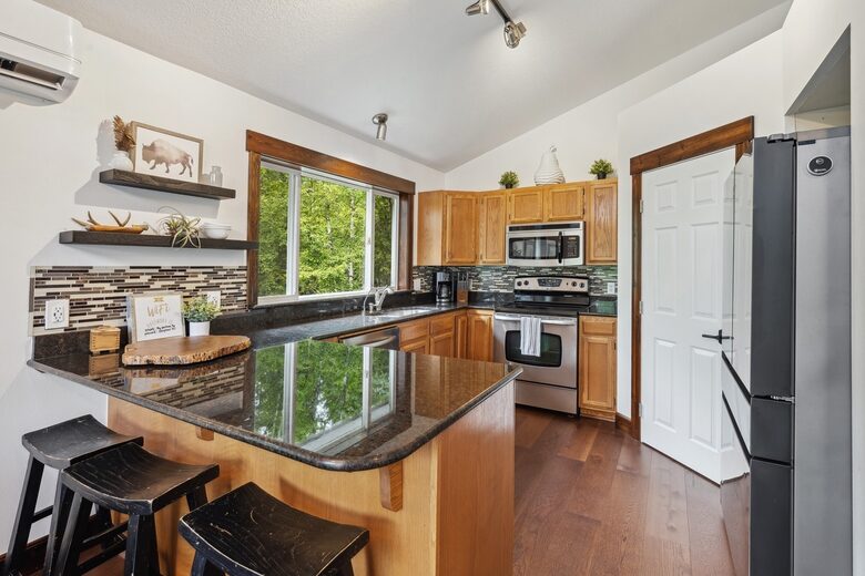 Forest Retreat with Covered Hot Tub Near Whitefish Mountain Resort - Whitefish, Montana