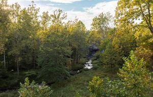 Modern Farmhouse Retreat with Waterfall Views in the Catskills - Kerhonkson, New York