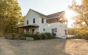 Modern Farmhouse Retreat with Waterfall Views in the Catskills - Kerhonkson, New York