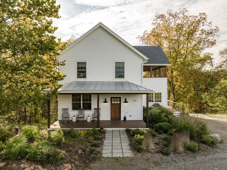 Modern Farmhouse Retreat with Waterfall Views in the Catskills - Kerhonkson, New York