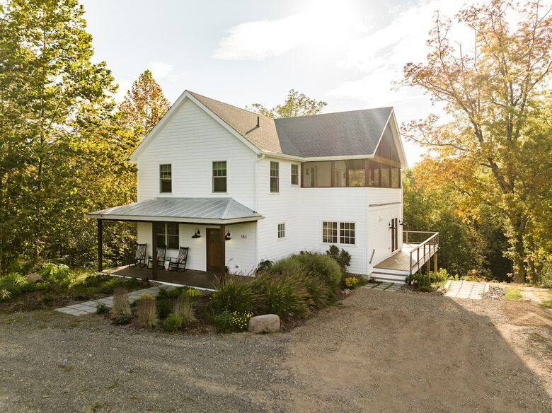Modern Farmhouse Retreat with Waterfall Views in the Catskills - Kerhonkson, New York