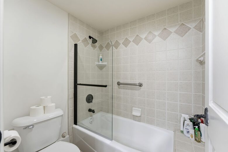 Basement Jack and Jill Bathroom
