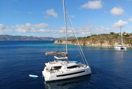 Serenity Luxury Crewed Catamaran in the Virgin Islands - Road Town, Virgin Islands, British