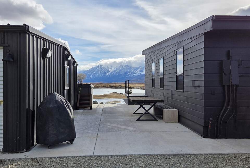 Sierra View Tiny Home Above a Private Pond - Genoa, Nevada