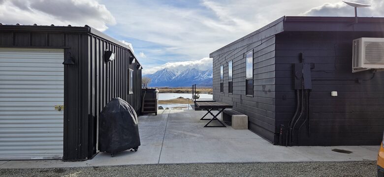 Sierra View Tiny Home Above a Private Pond - Genoa, Nevada