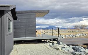 Sierra View Tiny Home Above a Private Pond - Genoa, Nevada
