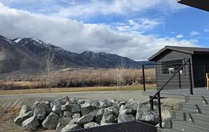 Sierra View Tiny Home Above a Private Pond - Genoa, Nevada