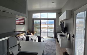 Sierra View Tiny Home Above a Private Pond - Genoa, Nevada