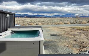 Sierra View Tiny Home Above a Private Pond - Genoa, Nevada