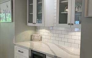 Wine Fridge/ Bar Area