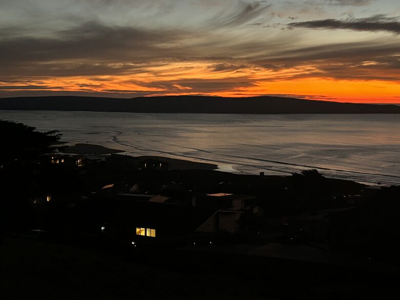 Spectacular sunset