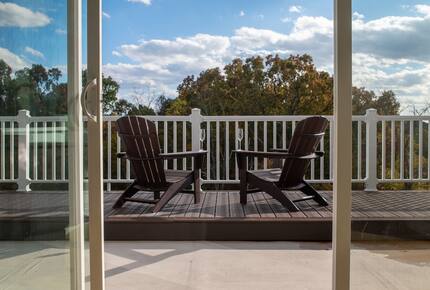 Two-Story Sunroom Above Strouds Run - Athens, Ohio
