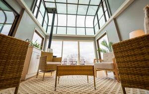 Two-Story Sunroom Above Strouds Run - Athens, Ohio