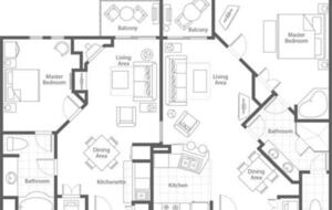 Two-Bedroom Alpine Villa | Sheraton Mountain Vista Villas, Avon / Vail Valley - Avon, Colorado