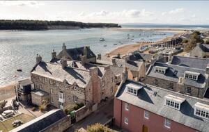 Findhorn House, built in 1775 is the original customs house.