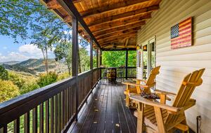 Blue Ridge Cabin with Panoramic Views & Wraparound Decks - Maggie Valley, North Carolina