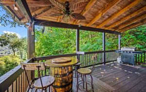 Blue Ridge Cabin with Panoramic Views & Wraparound Decks - Maggie Valley, North Carolina