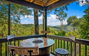 Blue Ridge Cabin with Panoramic Views & Wraparound Decks - Maggie Valley, North Carolina