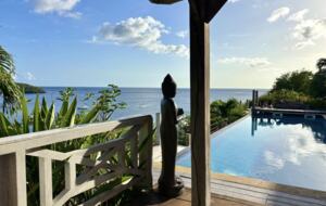 Balinese Oceanfront Villa Overlooking Grande Anse - Les Anses-d'Arlet, Martinique