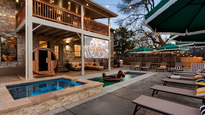 Contemporary Texas Retreat with Resort Backyard - Round Rock, Texas