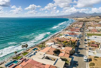Pacific Horizon Estate with Private Beach Access - Rosarito, Mexico