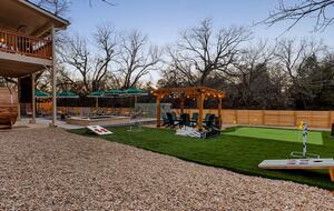 Contemporary Texas Retreat with Resort Backyard - Round Rock, Texas