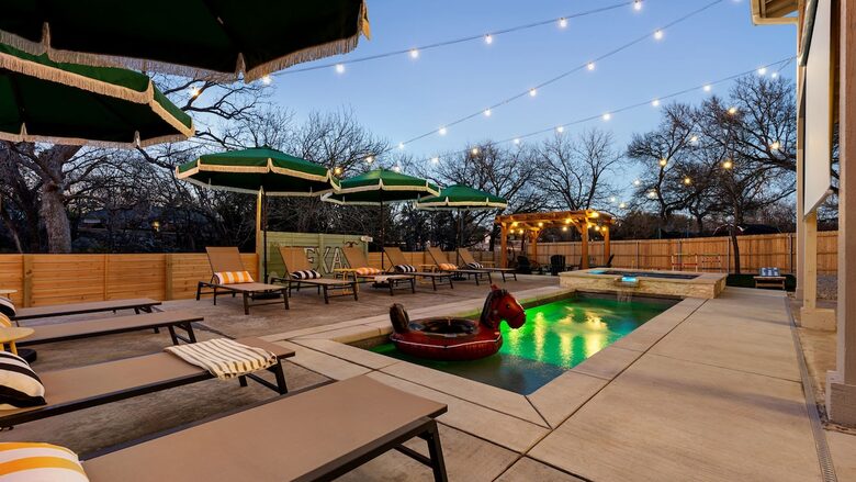 Contemporary Texas Retreat with Resort Backyard - Round Rock, Texas