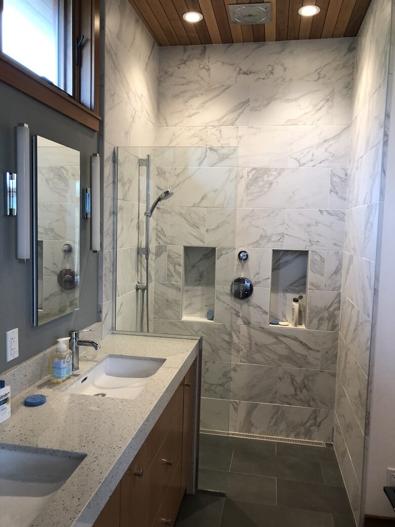 Primary bathroom