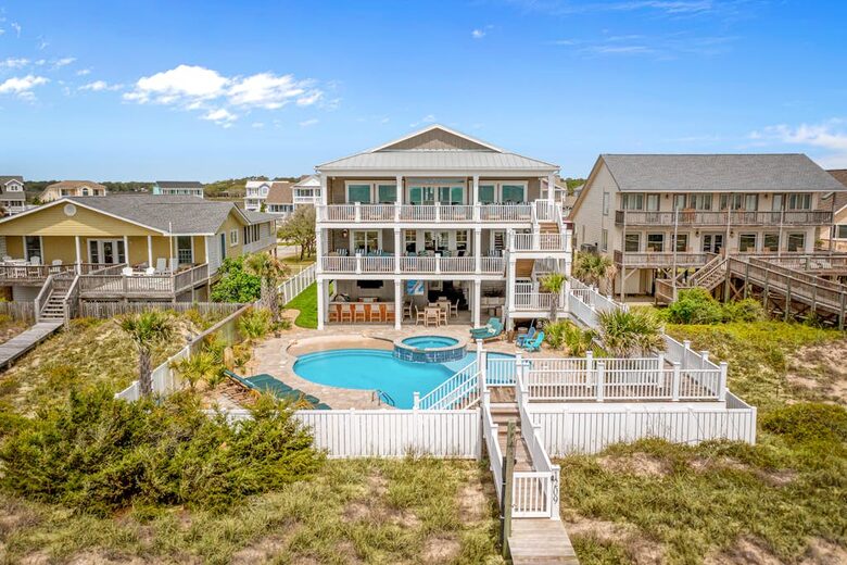 Holden Beach Oceanfront Estate - Holden Beach, North Carolina