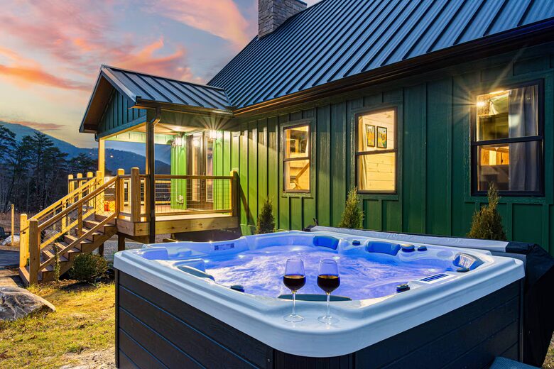 Luxury Cabin Near Pigeon Forge with Indoor Pool, Sports Court & Theater - Sevierville, Tennessee