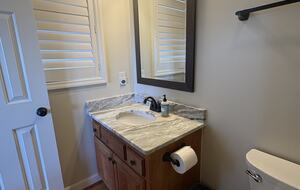 Main level bedroom 2 ensuite bath