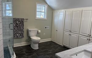 Master bathroom
